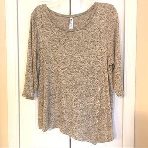 Leo & Nicole 3/4 top size Petite Large NWOT